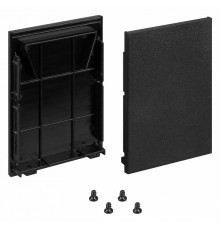 Заглушка Arlight LINE-5075-HONEYCOMB BLACK глухая 044882