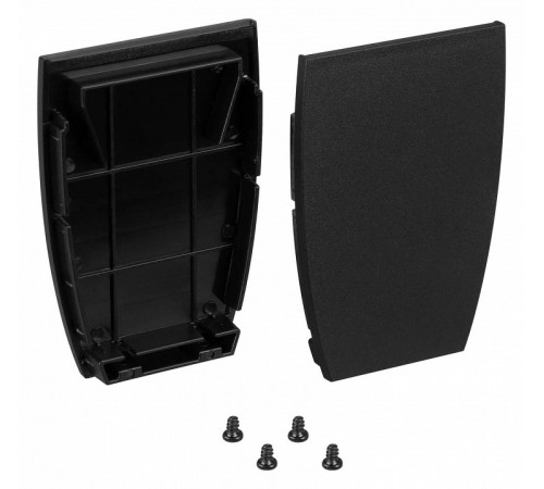 Заглушка Arlight LINE-5075-U-HONEYCOMB BLACK глухая 044887