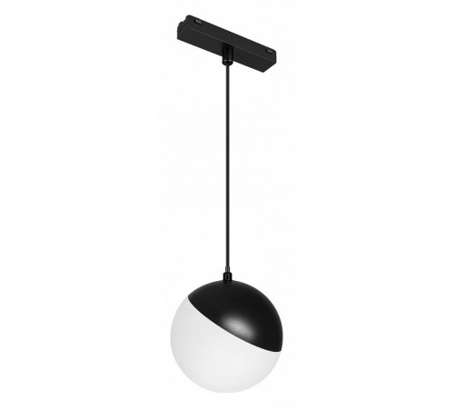 Трековый магнитный светильник Arlight MAG-VIBE-EMISFERO-HANG-R100-6W Day4000-MIX (BK, 130 deg, 48V, DALI) 045012