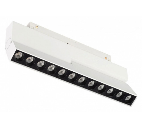 Трековый магнитный светильник Arlight MAG-ORIENT-DOTS-FOLD-S230-12W Day4000 (WH, 30 deg, 48V) 045034 Трековый магнитный светильник Arlight MAG-ORIENT-DOTS-FOLD-S230-12W Day4000 (WH, 30 deg, 48V) 045034
