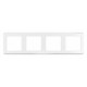 Рамка четырехместная Arlight FRM-VERSA-PL-4-WH 045187