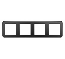 Рамка четырехместная Arlight FRM-VERSA-PL-4-BK 045188