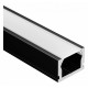Алюминиевый профиль Arlight PIK-1007-2000 ANOD BLACK 045492