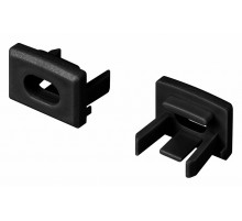 Заглушка Arlight PIK-1007 черная с отверстием 045496
