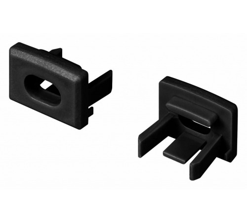 Заглушка Arlight PIK-1007 черная с отверстием 045496