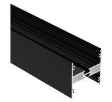 Алюминиевый профиль Arlight LINE-5050-DUAL-2000 ANOD BLACK 045652
