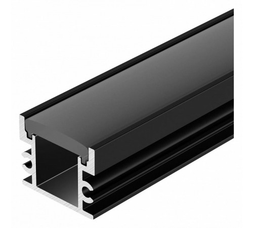 Профиль Arlight FLOOR18-H15-3000 ANOD BLACK 045672 Профиль Arlight FLOOR18-H15-3000 ANOD BLACK 045672