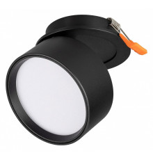 Встраиваемый спот Arlight LGD-POT-BUILT-R85-12W Warm3000 (BK, 100 deg, 230V) 045776