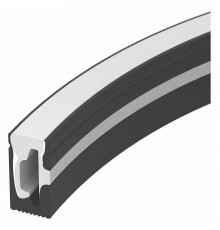 Силиконовый профиль Arlight WPH-FLEX-0612-SIDE-S8-10m BLACK 045785