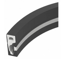 Силиконовый профиль Arlight WPH-FLEX-0616-SIDE-S9-5m FULL BLACK 045842