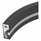 Силиконовый профиль Arlight WPH-FLEX-0616-SIDE-S9-5m FULL BLACK 045842