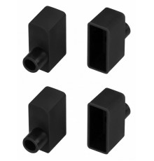 Заглушка Arlight WPH-FLEX-0616-SIDE BLACK с отверстием 045880