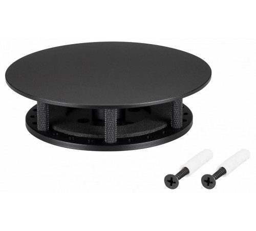 Крепление Arlight MOONLIGHT-BASE-ROUND-D25-S Black 046066 Крепление Arlight MOONLIGHT-BASE-ROUND-D25-S Black 046066