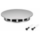 Крепление Arlight MOONLIGHT-BASE-ROUND-D13-S Silver 046083
