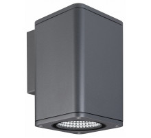 Уличный настенный светильник Arlight LGD-EVO-WALL-S100x100-12W Warm3000 (GR, 44 deg, 230V) 046193