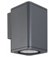 Уличный настенный светильник Arlight LGD-EVO-WALL-S100x100-12W Warm3000 (GR, 44 deg, 230V) 046193