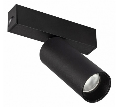 Трековый магнитный светильник Arlight MAG-SPOT-25-R90-9W Warm3000 (BK, 30 deg, 24V, DALI) 046310