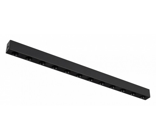 Трековый магнитный светильник Arlight MAG-DOTS-25-L400-12W Warm3000 (BK, 30 deg, 24V, DALI) 046324