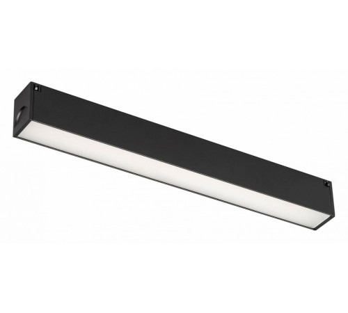 Трековый магнитный светильник Arlight MAG-FLAT-25-L400-12W Warm3000 (BK, 100 deg, 24V, DALI) 046333