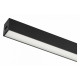Трековый магнитный светильник Arlight MAG-FLAT-25-L600-18W Warm3000 (BK, 100 deg, 24V, DALI) 046335