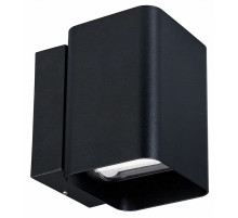 Уличный настенный светильник Arlight LGD-WALL-VARIO-S104x129-2x6W Day4000 (BK, 1-80 deg) 046428