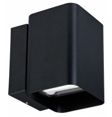 Уличный настенный светильник Arlight LGD-WALL-VARIO-S104x129-2x6W Day4000 (BK, 1-80 deg) 046428
