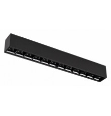 Трековый магнитный светильник Arlight MAG-LASER-45-L320-12W Day4000 (BK, 15 deg, 24V, DALI) 046525