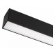 Трековый магнитный светильник Arlight MAG-FLAT-45-L205-6W Day4000 (BK, 100 deg, 24V, DALI) 046572