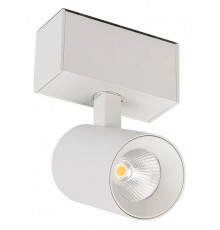 Трековый магнитный светильник Arlight MAG-SPOT-45-R85-7W Warm3000 (WH, 24 deg, 24V, DALI) 046586