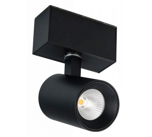 Трековый магнитный светильник Arlight MAG-SPOT-45-R85-7W Warm3000 (BK, 24 deg, 24V, DALI) 046588