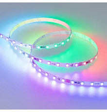 Светодиодная лента Arlight SPI-A120-10mm 24V RGB-PX6-BPT (23 W/m, IP20, 2835, 5m) 046871