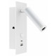 Спот Arlight SP-BED-CHARGE-BUILT-S80x230-3W Warm3000 (WH, 20 deg, 230V, USB-A, USB-C) 046881