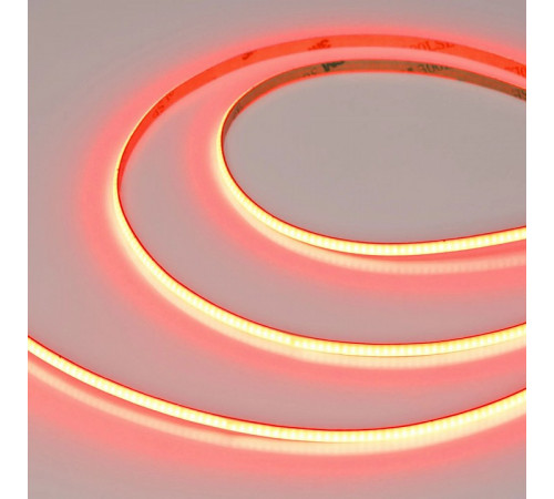 Светодиодная лента Arlight COB-X480-4mm 24V Red (4 W/m, IP20, 5m) 046905