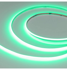 Светодиодная лента Arlight COB-X480-4mm 24V Green (4 W/m, IP20, 5m) 046906
