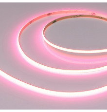 Светодиодная лента Arlight COB-X480-4mm 24V Pink (4 W/m, IP20, 5m) 046910