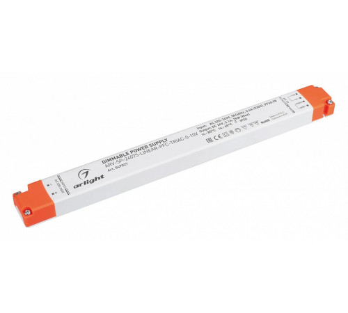 Блок питания Arlight ARV-SP-24075-LINEAR-PFC-TRIAC-0-10V (24V, 3.1A, 75W) 047027