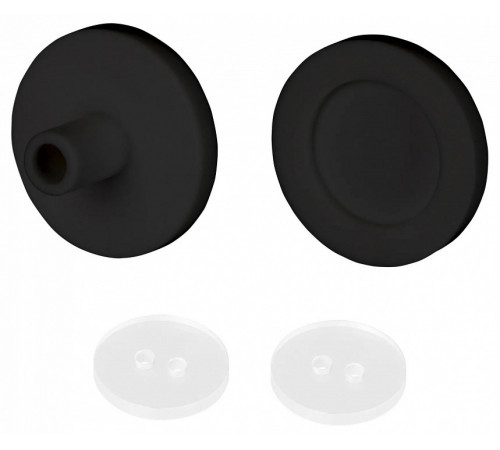 Заглушка Arlight ARL-MOONLIGHT-ROUND-25-CAP-SIDE-SET-BLACK 047068