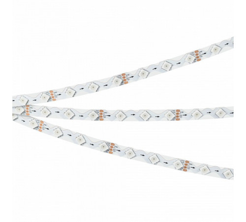 Светодиодная лента Arlight SPI-RZ-B60-8mm 12V RGB-PX1-BPT (9 W/m, IP20, 5060, 5m) 047382