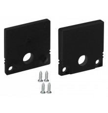 Заглушка Arlight SL-SLIM20-H20 BLACK с отверстием  047637