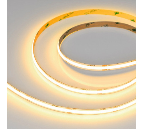 Светодиодная лента Arlight COB-X480-8mm 24V Gold (8 W/m, IP20, 5m) 047746