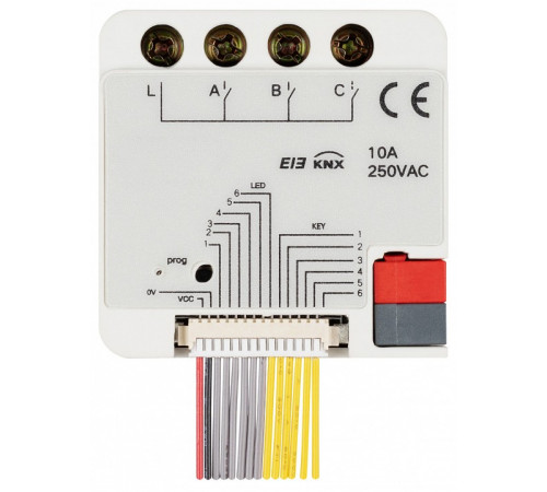 Релейный модуль Arlight KNX-7013-72-DRI-DRO-IN (BUS, 3x10A) 048385