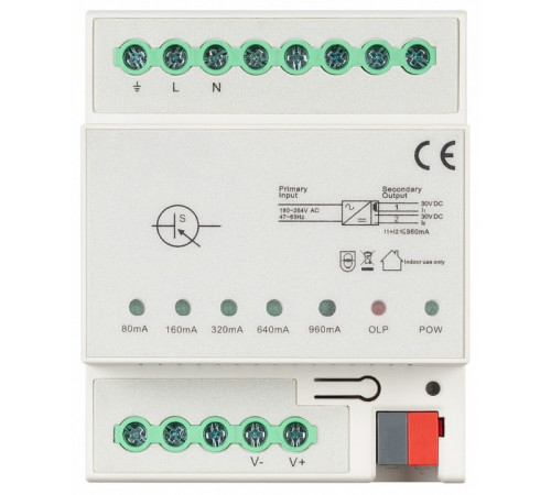 Блок питания шины Arlight KNX-301-72-AUX-DIN (230V, 960mA) 048393 Блок питания шины Arlight KNX-301-72-AUX-DIN (230V, 960mA) 048393