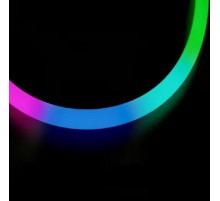 Светодиодная герметичная лента Arlight SPI-MOONLIGHT-TOP-G180-D40mm 12V RGB 360deg (21.6 W/m, IP65, 5m, wire x1) 048828