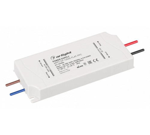 Блок питания Arlight ARPV-SP-12040-FLAT-PFC (12V, 3.34A, 40W) 049004