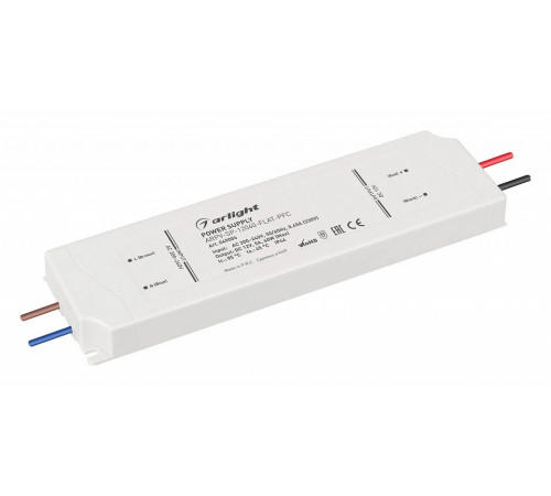 Блок питания Arlight ARPV-SP-12060-FLAT-PFC (12V, 5A, 60W) 049006