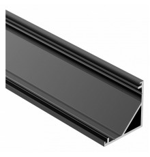 Алюминиевый профиль Arlight SL-KANT-H20-2000 BLACK 049016