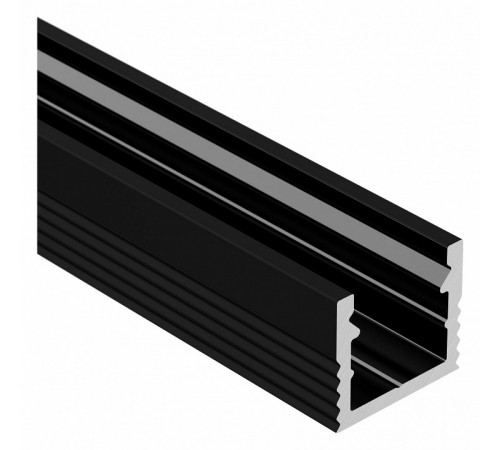 Алюминиевый профиль Arlight SL-MINI-10-2000 BLACK 049018 Алюминиевый профиль Arlight SL-MINI-10-2000 BLACK 049018