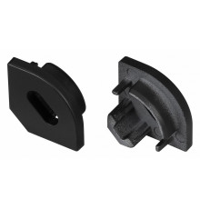 Заглушка с отверстием Arlight SL-KANT-H10 BLACK 049410