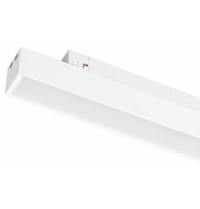 Трековый магнитный светильник Arlight MAG-ORIENT-FLAT-L350-12W Warm3000 (WH, 80 deg, 48V) 049589