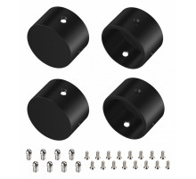 Заглушка Arlight WPH-FLEX-D22-360deg BLACK ALU глухая 049938